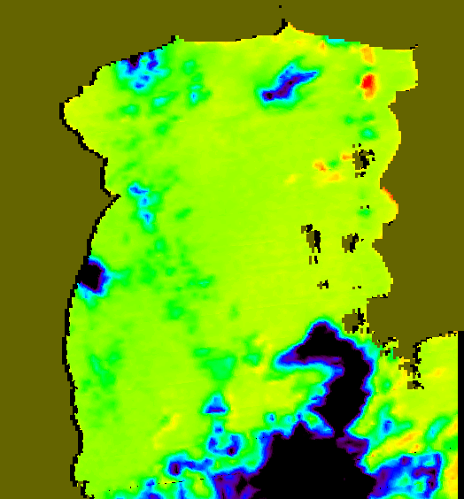 MODIS Aqua 2004/1/5 SST