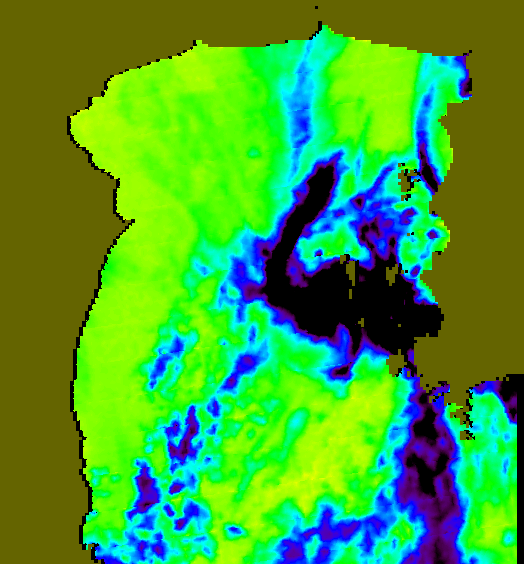 MODIS Aqua 2004/1/9 SST