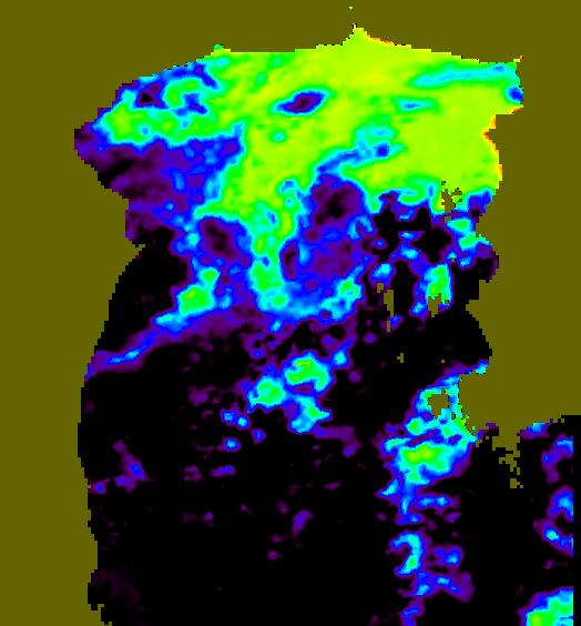 MODIS Aqua 2004/1/14 SST