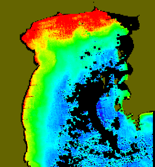 MODIS Aqua 2004/1/16 CHL