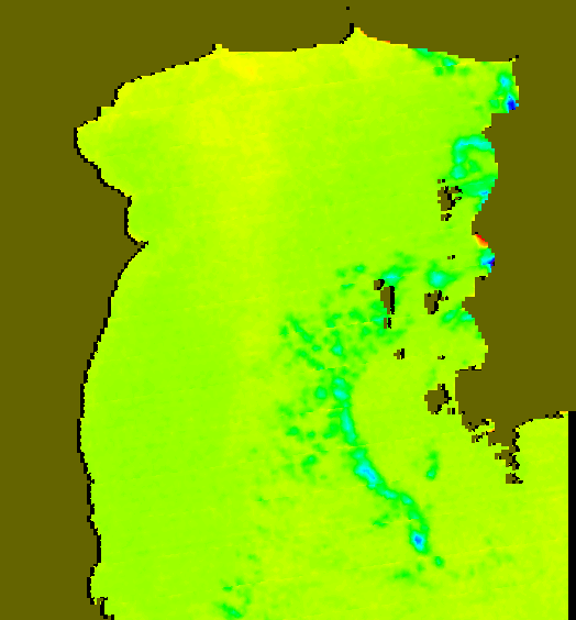 MODIS Aqua 2004/1/16 SST