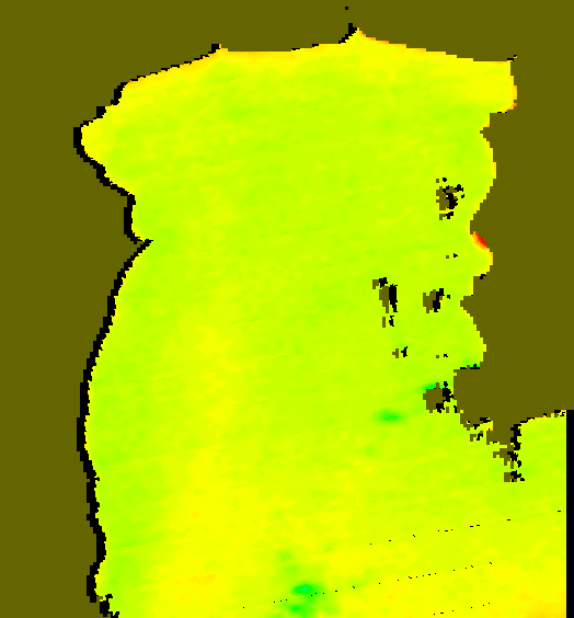 MODIS Aqua 2004/1/20 SST