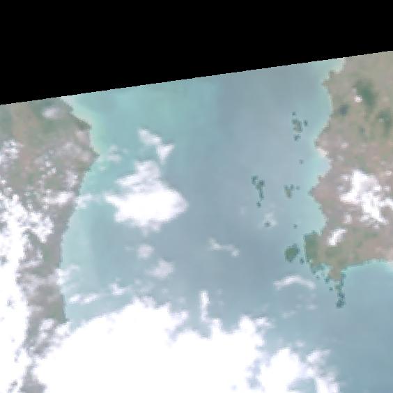 MODIS Aqua 2004/1/23 RGB