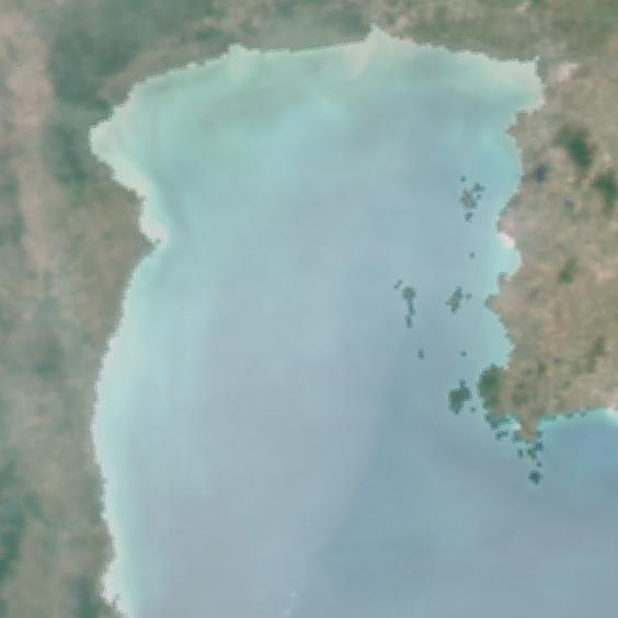 MODIS Aqua 2004/1/25 RGB