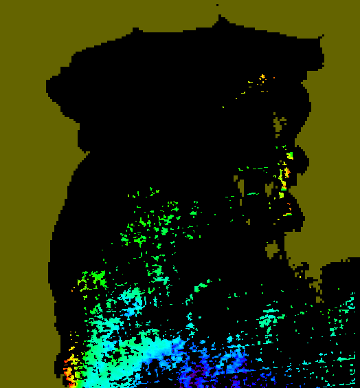 MODIS Aqua 2004/1/28 CHL