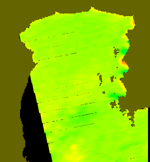 MODIS Aqua 2004/1/31 SST