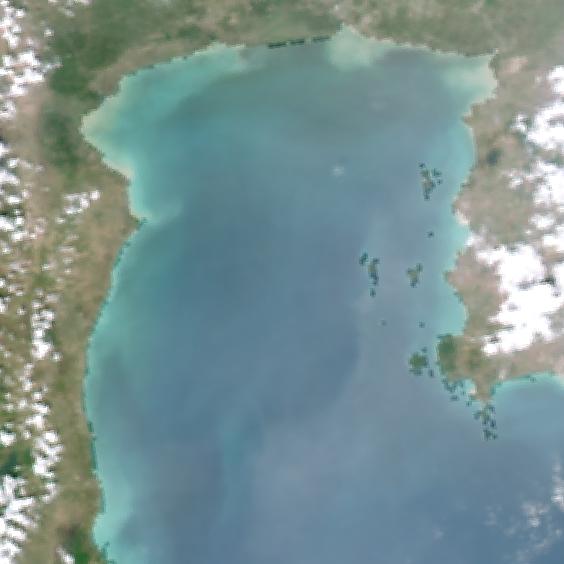 MODIS Aqua 2004/2/1 RGB