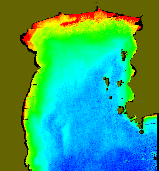 MODIS Aqua 2004/2/1 CHL