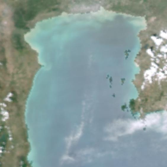 MODIS Aqua 2004/2/3 RGB