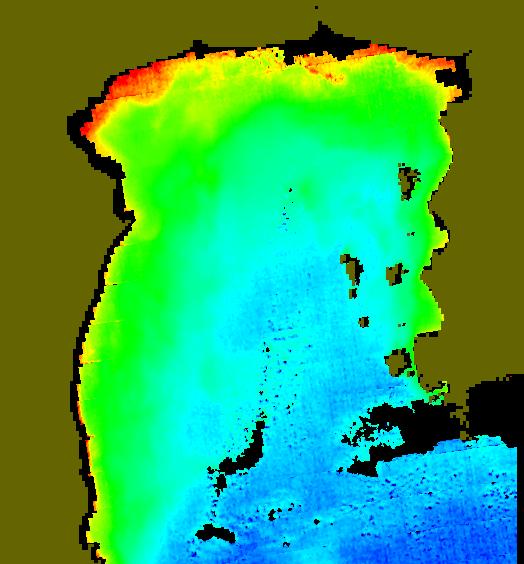 MODIS Aqua 2004/2/3 CHL