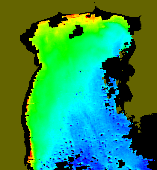 MODIS Aqua 2004/2/5 CHL