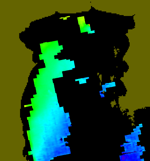 MODIS Aqua 2004/2/7 CHL