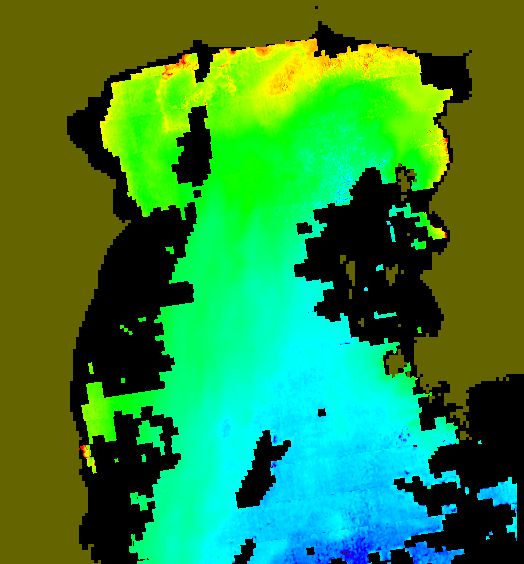 MODIS Aqua 2004/2/10 CHL