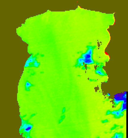 MODIS Aqua 2004/2/10 SST