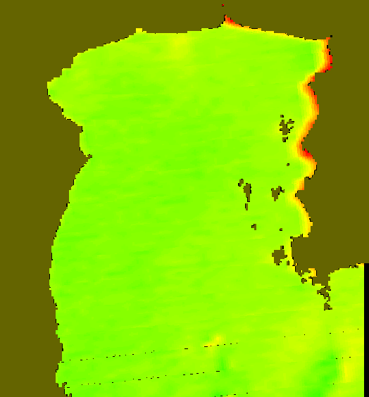 MODIS Aqua 2004/2/11 SST