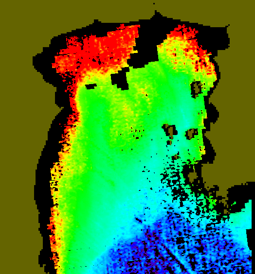 MODIS Aqua 2004/2/13 CHL