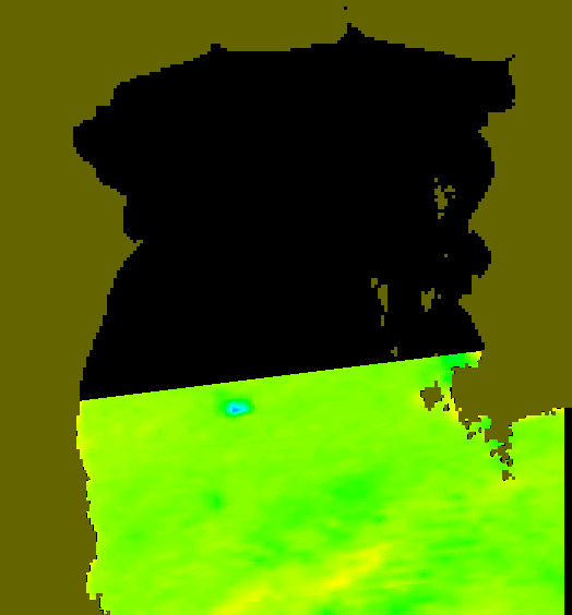 MODIS Aqua 2004/2/20 SST