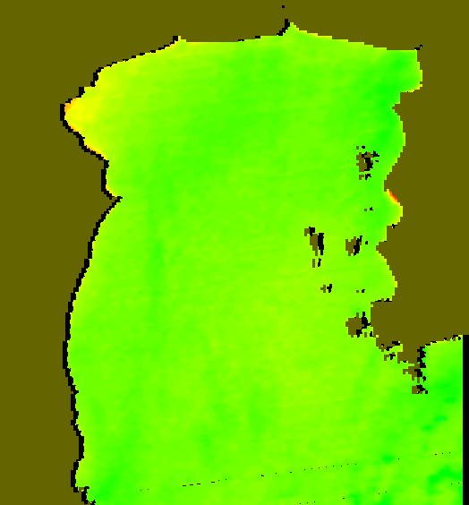 MODIS Aqua 2004/2/22 SST