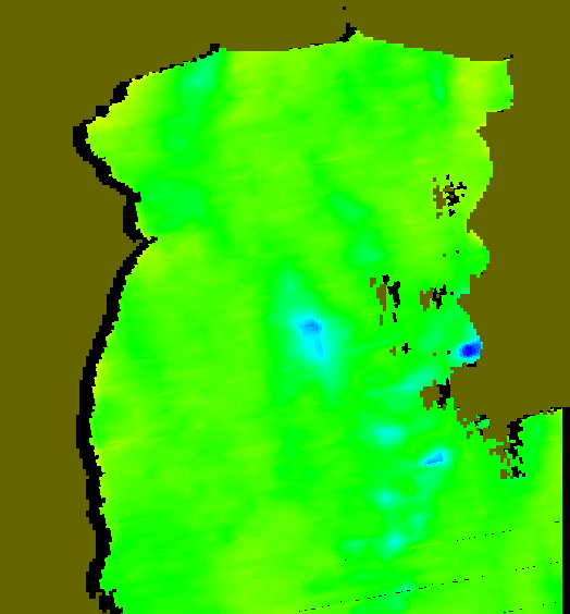 MODIS Aqua 2004/2/23 SST