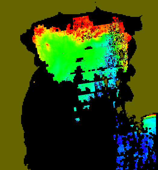 MODIS Aqua 2004/2/26 CHL