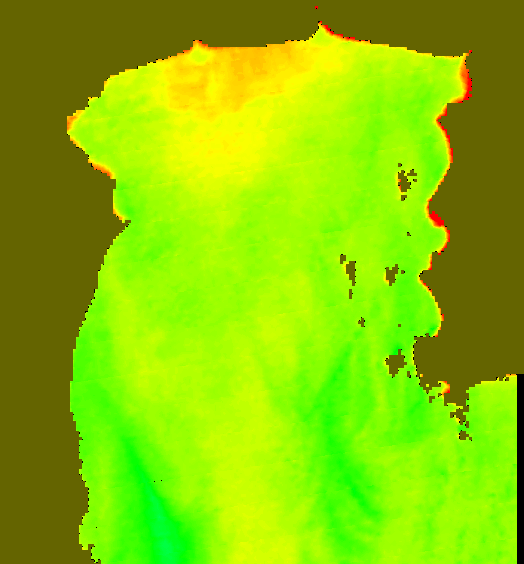 MODIS Aqua 2004/2/26 SST