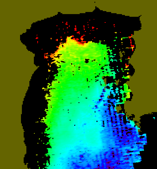 MODIS Aqua 2004/2/27 CHL