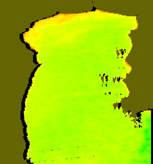 MODIS Aqua 2004/2/27 SST