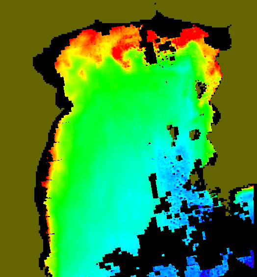 MODIS Aqua 2004/2/28 CHL