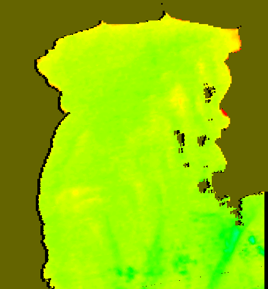 MODIS Aqua 2004/2/28 SST