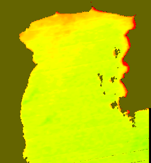 MODIS Aqua 2004/3/1 SST