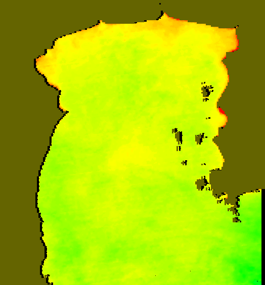 MODIS Aqua 2004/3/2 SST