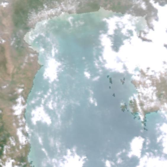 MODIS Aqua 2004/3/4 RGB