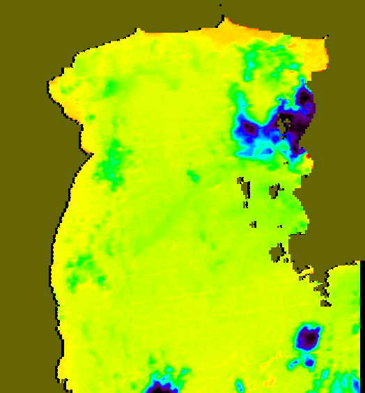 MODIS Aqua 2004/3/4 SST