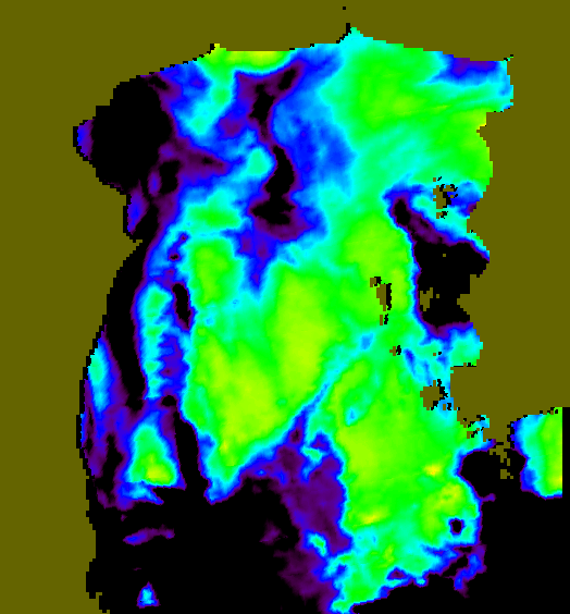 MODIS Aqua 2004/3/6 SST