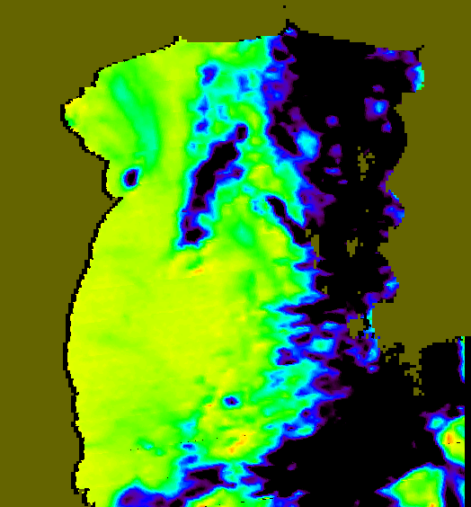 MODIS Aqua 2004/3/9 SST