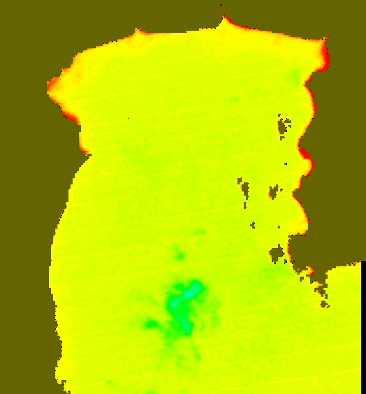 MODIS Aqua 2004/3/13 SST