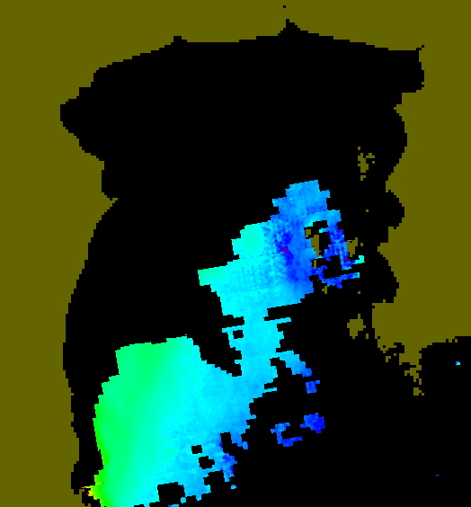 MODIS Aqua 2004/3/15 CHL