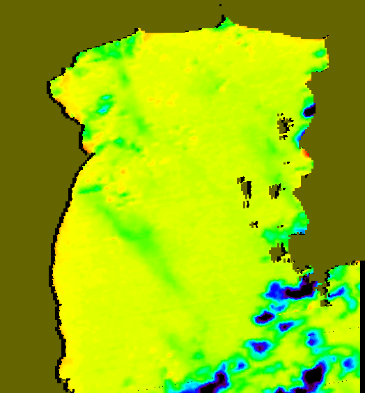 MODIS Aqua 2004/3/15 SST