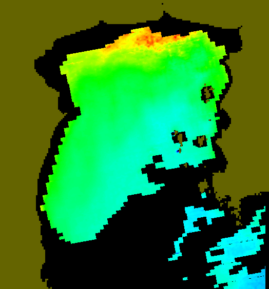 MODIS Aqua 2004/3/17 CHL