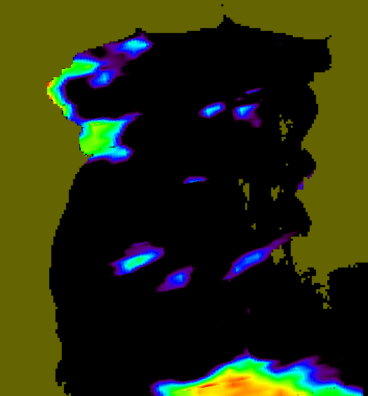 MODIS Aqua 2004/3/19 SST