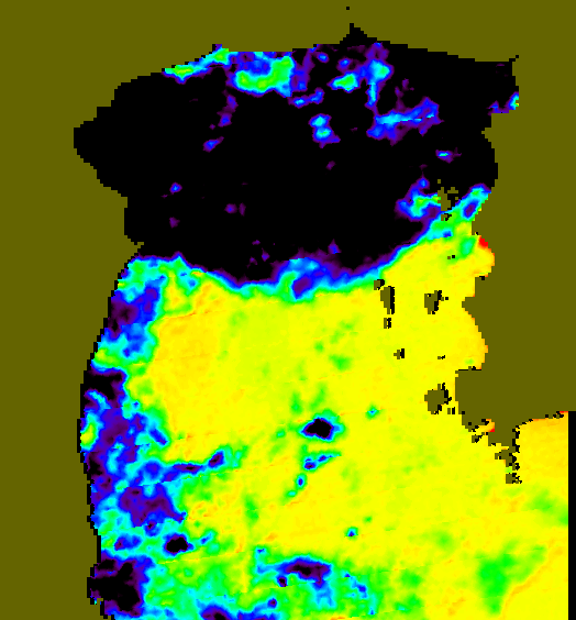 MODIS Aqua 2004/3/20 SST