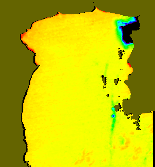 MODIS Aqua 2004/3/22 SST