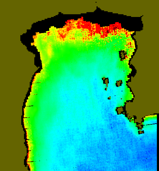 MODIS Aqua 2004/3/25 CHL