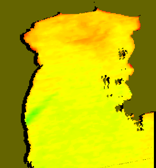 MODIS Aqua 2004/3/26 SST