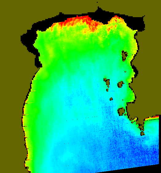 MODIS Aqua 2004/3/27 CHL