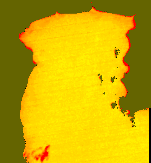 MODIS Aqua 2004/3/29 SST