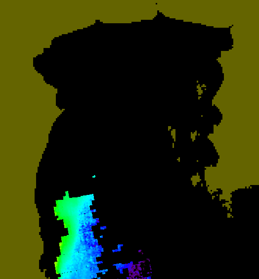 MODIS Aqua 2004/3/31 CHL