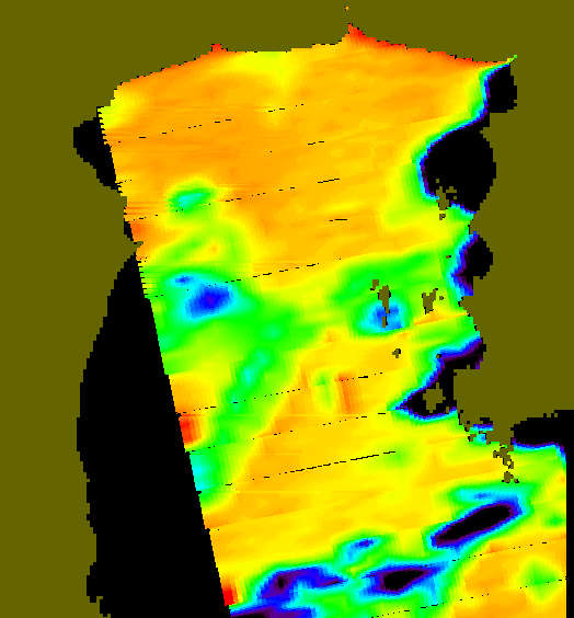 MODIS Aqua 2004/4/4 SST