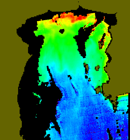 MODIS Aqua 2004/4/5 CHL