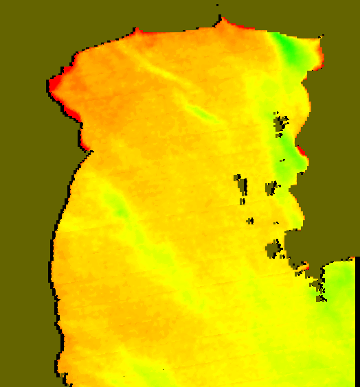 MODIS Aqua 2004/4/7 SST